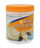 Growing Naturals Vanilla Organic Brown Rice Protein Powder - Buy Online on GoSupps.com
