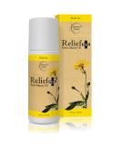 Relief Plus Arnica Muscle Oil All-Natural Roll-On for Sore Muscles & Aching Joints with Cypress Eucalyptus & Helichrysum Brookethorne Naturals - Buy Online on GoSupps.com