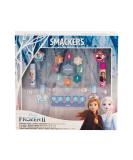 Disney Frozen II Color Makeup Set for Girls: Shimmer Cream, Lip Gloss, Lip Balm, Nail Polish - Buy Online on GoSupps.com