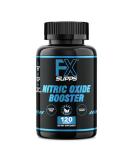 FX Supps Nitric Oxide Booster - Pre Workout Pills for Men & Women | 120 Capsules | Energy Pump & Vascularity | Best Muscle Builder with Arginine for Athletes - Buy Online on GoSupps.com