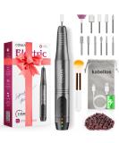 Coslus Wireless Portable Nail Miller - 11-in-1 Professional Manicure & Pedicure Set for Gel and Acrylic Nails - Buy Online on GoSupps.com