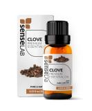 Senselab Clove Essential Oil 10ml - 100% Pure Therapeutic Grade Extract for Diffuser, Humidifier, Skin & Oral Care - Buy Online on GoSupps.com