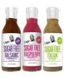 G Hughes Sugar Free Italian Balsamic Raspberry Dressing 12 Fl Oz (Pack of 3) - Buy Online on GoSupps.com