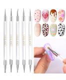 SAVILAND Quick-Paint Dotting Tools - 5PCS Double-Ended Nail Art Pen Kit for Home & Salon | Multi-Size Dotting & Pattern Tracing Tools - Buy Online on GoSupps.com