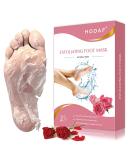Buy SDSM Foot Mask for Hard Skin - 2 Pairs of Peeling Socks for Dead Skin & Cracked Heels - Plant-Based Moisturizing Formula for Baby Soft Feet (Rose) - International Shipping Available - Buy Online on GoSupps.com