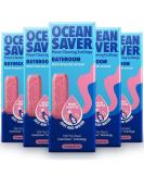 OceanSaver Eco Multi-Surface Bathroom Cleaner - 5x 10ml Refills | Powerful Just Add Water Toilet Sink & Shower Watermark & Cleaning Spray | Plant Based Plastic & Cruelty-Free | Pomegranate Scent 5 Refills Bathroom - Buy Online on GoSupps.com