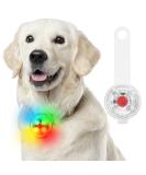 FTTouuy Safety LED Flashing Light for Dogs & Cats - USB Rechargeable Waterproof Colorful Pet Safety Light for Night Walks | International Shipping Available - Buy Online on GoSupps.com