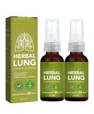 2PCS Herbal Lung Cleanse Mist - Powerful Lung Support & Breathe Essence 30ML - Buy Online on GoSupps.com