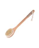 Chikoni Dry Bath Body Brush Back Scrubber with Long Wooden Handle - 100% Natural Bristles for Exfoliation, Detox, Cellulite, and Blood Circulation - Health-Boosting Body Massager - Buy Online on GoSupps.com