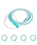 4 Pack High-Flow Soft Nasal Oxygen Cannula with Universal Connector - Kink Resistant - Buy Online on GoSupps.com