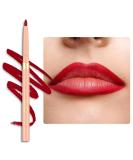 Oulac Red Retractable Lipliner Pencil 2in1 | Waterproof Smooth Long-Lasting Vegan Makeup - 07 Cherry - Buy Online on GoSupps.com