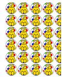 30x Pudsey Children in Spotty Fundraising (3.8cm) PRE-CUT PREMIUM RICE PAPER Edible Cake Toppers - Buy Online on GoSupps.com
