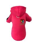 Izefia Dog Hoodie: Warm Fleece Sweater & Sweatshirt for Small Dogs & Cats - Rose Red XS - Buy Online on GoSupps.com