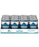 Blue Buffalo Senior Wet Dog Food Chicken 12.5oz Can - Pack of 12 - Buy Online on GoSupps.com
