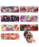 7Pcs Baby Headbands - Soft Cotton Elastic Hair Bands for Newborns | Large Loop & Wide Nylon Straps - Buy Online on GoSupps.com