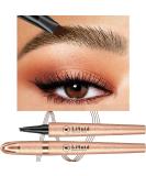 Light Brown Microblading Eyebrow Pencil - Waterproof 4 Point Brow Pen for Natural, Long Lasting Makeup | Perfect Mother's Day Gift - Buy Online on GoSupps.com