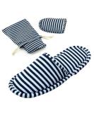 Non-Disposable Travel Slippers Portable Cotton Spa Hotel Guest Indoor Slippers 8-11 Women/6-9 Men - Buy Online on GoSupps.com