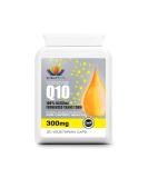High Strength UK-Made Co Enzyme CoQ10 300mg 30 Capsules - GMP Quality Formula | 30 Count - Buy Online on GoSupps.com