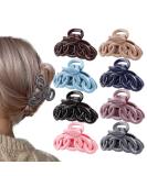 Canitor Hair Clips 8 PCS - Non-slip Medium Banana Clips for Thick Hair - Stylish French Design Barrettes for Women - Buy Online on GoSupps.com