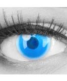 Buy Demon Nezuo Blue Colored Contact Lenses | Highly Opaque Anime & Manga Style | Perfect for Cosplay Halloween & Carnival | Free Lens Case Included - Buy Online on GoSupps.com