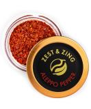 Aleppo Pepper Chilli (Flakes) 18g - Premium Chillis by ZEST & ZING. Fresher Convenient Stackable Spice Jars. - Buy Online on GoSupps.com