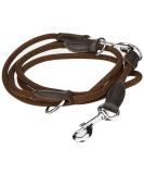 HUNTER Freestyle Adjustable leash for dogs robust weatherproof 0.8/200 cm brown 0.8 x 200 cm brown - Buy Online on GoSupps.com