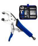 Heavy Duty Snap Fasteners Kit with Pliers for Metal Snap Installation - 15mm Marine Snaps for Boat Cover/Canvas/Carpet/Leather - Stainless Steel - MinliGUY - Buy Online on GoSupps.com