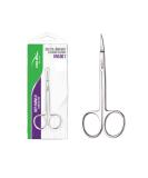 NGHIA Stainless Steel KM-601: Premium Curved Facial Hair Scissors & Eyebrow Trimmer for Men & Women - Precision Nose & Mustache Grooming - Buy Online on GoSupps.com