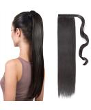 Tess Ponytail Extension 60 cm - Dark Brown (#2A) Smooth Braid Hairpiece - 90g Long Hair Extension - Buy Online on GoSupps.com