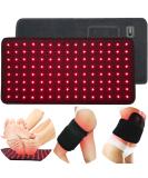 Infrared Red Light Therapy Large Body Pad with Timer - Pain Relief, Inflammation Reduction, Wound Healing - 660nm&850nm Chips - 16*7.8in - Buy Online on GoSupps.com