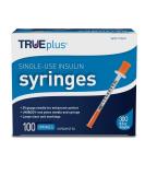 TRUEplus Insulin Syringes 30g 0.5cc 5/16 - Pack of 100 | Buy Online - Buy Online on GoSupps.com