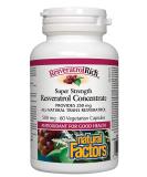 Natural Factors ResveratrolRich Super Strength Concentrate - 60 Vegan Capsules for Antioxidant Support - Buy Online on GoSupps.com