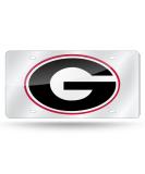 Rico Industries NCAA Florida Gators Laser Inlaid Metal License Plate Tag Georgia Bulldogs Silver - Buy Online on GoSupps.com