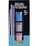 Decocino Metallic Color Pastel - Blue Lilac Pink Food Color Powder | Fondant-Compatible Glitter for Cake Decoration - Buy Online on GoSupps.com