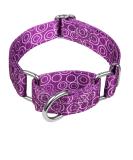 Dazzber Martingale Collars for Medium Dogs - No Pull Anti-Escape Adjustable 35.6-53.3 cm Durable Light Violet - Perfect for Training - Buy Online on GoSupps.com