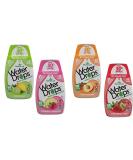 SweetLeaf Water Drops Variety Bundle - 4 Flavors (Strawberry Kiwi, Raspberry Lemonade, Peach Mango, Lemon Lime) - 8 Pack (1.62 fl.oz each - 48 Servings) - Buy Online on GoSupps.com