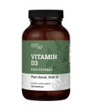 Vegan Vitamin D3 5000 IU Supplement for Immune Health & Strong Bones - 120 Capsules - Buy Online on GoSupps.com