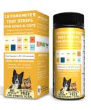 Pet Test Strips: Accurate Urine Monitoring Kit for Dogs, Cats & Other Pets - Blood Glucose, pH, Specific Gravity, UTI & Kidney Health Tests - Buy Online on GoSupps.com