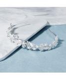 Oriamour Rhinestone Bridal Headband - Silver Hair Jewelry for Bride - Buy Online on GoSupps.com