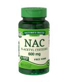 Nature's Truth NAC 600mg - 60 Count | N-Acetyl Cystine Extract - Buy Online on GoSupps.com