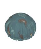 Animal Otter Shower Cap Elastic Reusable Double Layers Bath Cap Waterproof Exterior PEVA Lining Hair Bonnet for Women (1 pieces) - Buy Online on GoSupps.com