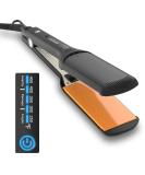 Elilier 2.20" Hair Straightener for Thick Hair, Extra Wide Flat Iron/Plancha de Cabello, Adjustable Temperature, Ceramic Coated Floating Panel, 30s Fast Heating, More Suitable for Curly Hair Above 3A Black - Buy Online on GoSupps.com