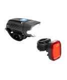 NiteRider Swift 500 & Vmax+ 150 Bike Light Combo Pack - USB Rechargeable LED Front & Rear Lights for Road Cycling Safety - Buy Online on GoSupps.com