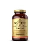 Solgar No-Flush Niacin 500mg - 250 Vegetable Capsules | Supports Healthy Circulation & Energy - Buy Online on GoSupps.com