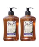 A La Maison Lavender Aloe Liquid Hand Soap | 16.9 Fl oz. Pump Bottles Moisturizing Natural Hand Wash Soap | Triple French Milled | Gentle To Hands | (2 Pack) 16.9 Fl Oz (Pack of 2) - Buy Online on GoSupps.com