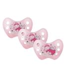 Dentistar Silikon Nacht Schnuller Set 3er Pack Gr e 3 (14 Monate+) - Leuchtende Schnuller mit dentaler Form - Hergestellt in Deutschland - Fee Pink - Buy Online on GoSupps.com