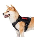OneTigris Fire Watcher 2.0 Molle Dog Harness - Heavy Duty Black with Handle & Metal Buckle for All Breeds - Buy Online on GoSupps.com