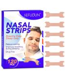 Nose Plasters for Snoring Relief | Effective Nose Strips to Stop Snoring & Improve Sleep | Clogged Nose Remedy (120) - Buy Online on GoSupps.com
