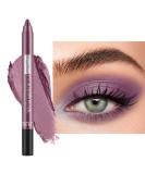 Buy Perler Gloss Silk Lid Shadow Pen - Waterproof Non-Flaking 12-Color Glossy Gel Eyeshadow - Fog Purple #5 - Buy Online on GoSupps.com