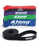 Resistance Pull Up Band | Long Exercise Loop Band for Strength Training | Home Workout Band for Men or Women | Black (10-30kg) - Buy Online on GoSupps.com